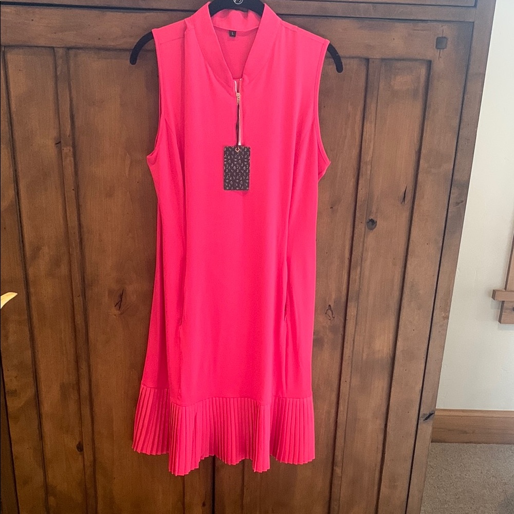 Hot Pink Golf Dress